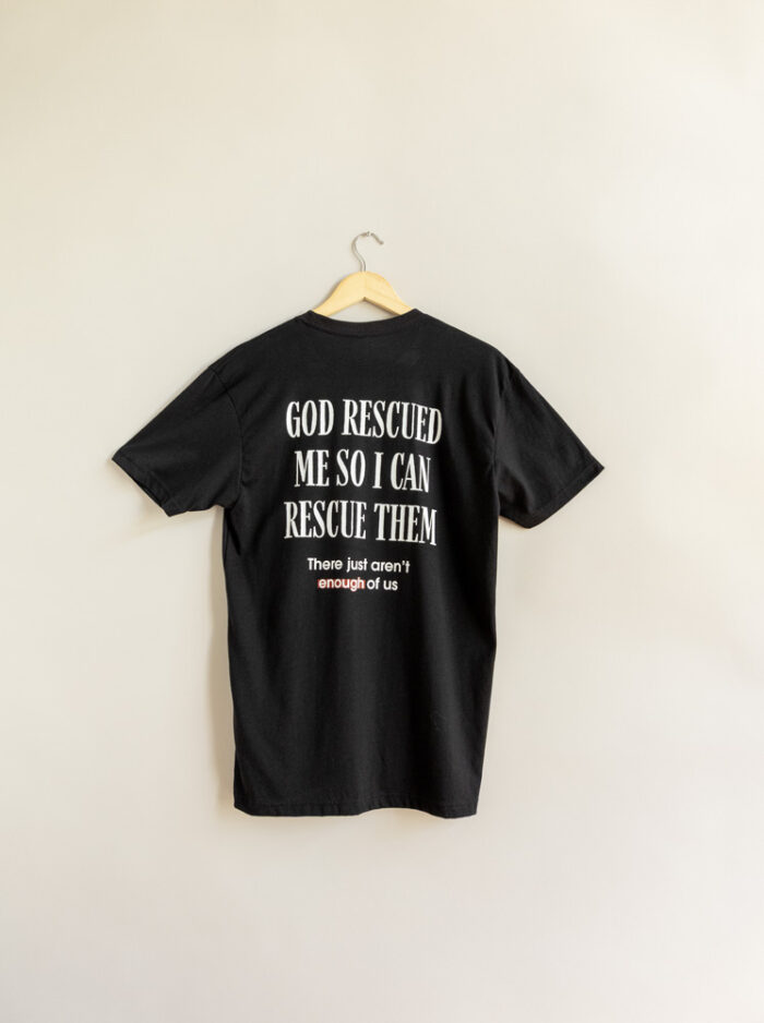 God Rescued Me So I Can Rescue Them - Available in Dry Fit, CVC, and Cotton - Image 2