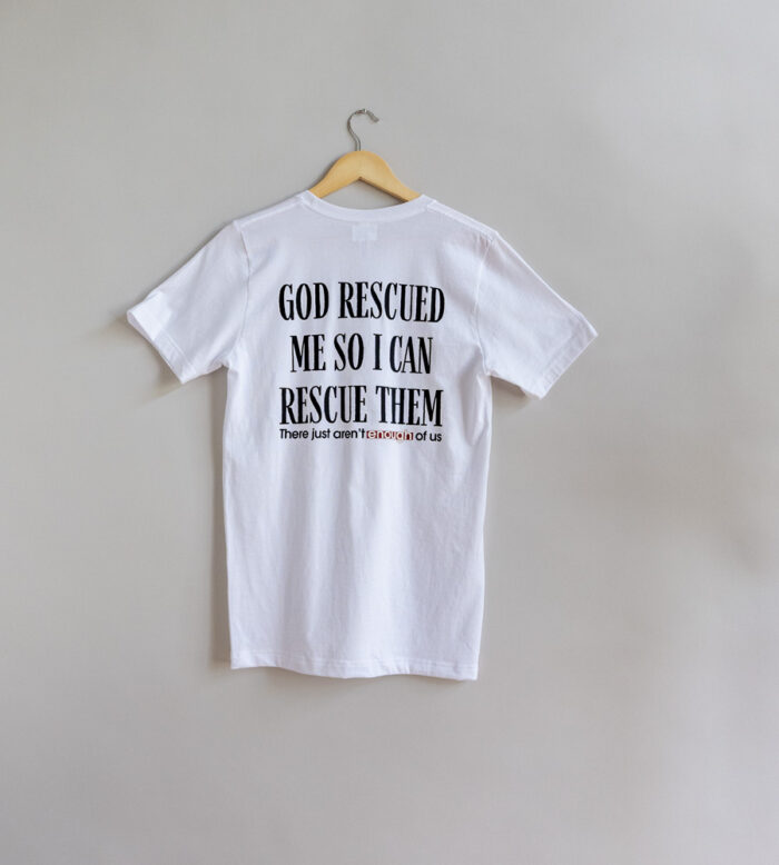 God Rescued Me So I Can Rescue Them - Available in Dry Fit, CVC, and Cotton - Image 2