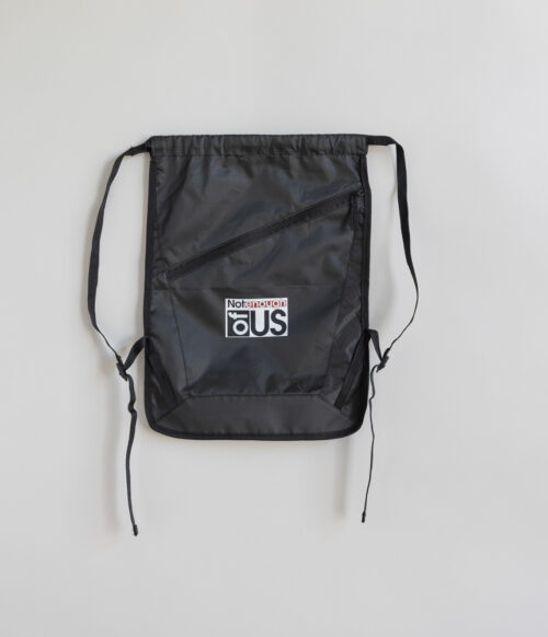 Not Enough of Us Drawstring Backpack is lightweight, versatile, and built for everyday heroes