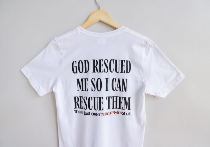 God Rescued Me So I Can Rescue Them - Available in Dry Fit, CVC, and Cotton - Image 3
