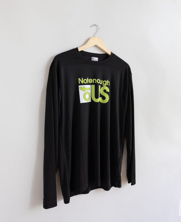 Standard, Traditional Version – Not Enough of Us Long Sleeve - Lime Green - Image 4