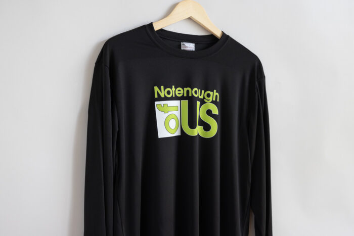 Standard, Traditional Version – Not Enough of Us Long Sleeve - Lime Green - Image 3