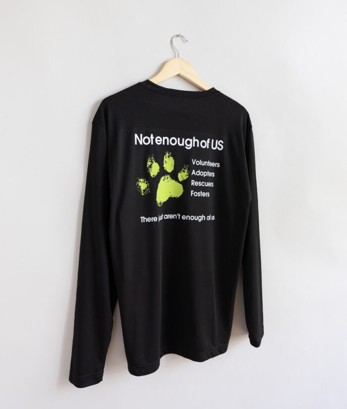 Standard, Traditional Version – Not Enough of Us Long Sleeve - Lime Green - Image 2