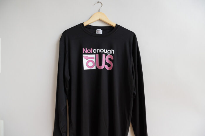 Standard, Traditional Version – Not Enough of Us Long Sleeve – Pink - Image 3