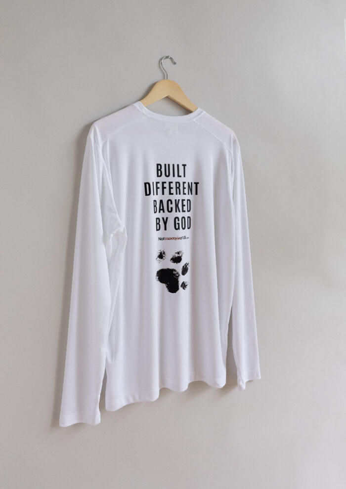 Built Different Backed By God – Unisex Crew Tee Available in Dry Fit, and Cotton - Image 3