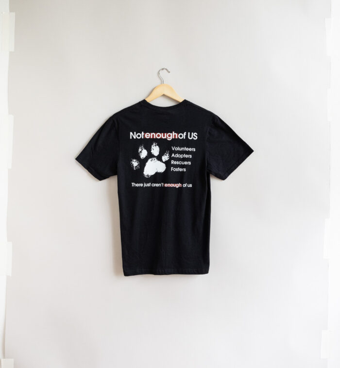 Standard, Traditional Version – Not Enough of Us Short Sleeve Shirt (Black)