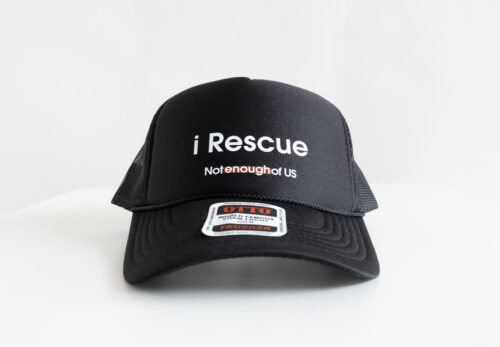 i Rescue – 5-Panel Cap (Black)