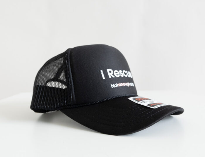 i Rescue – 5-Panel Cap (Black) - Image 2