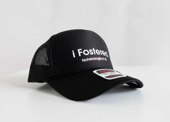 i Fostered – 5-Panel Cap (Black) - Image 3