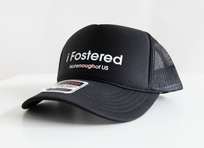 i Fostered – 5-Panel Cap (Black) - Image 2