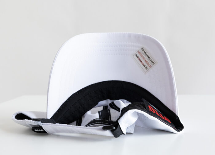Not Enough of Us – 5 Panel Running Hat (Quick Dry) White - Image 5
