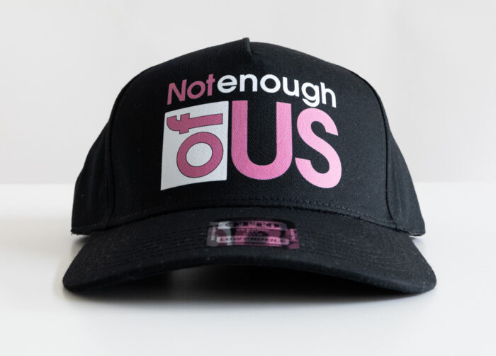 Not Enough of Us – 5-Panel Cap (Pink) - Image 2