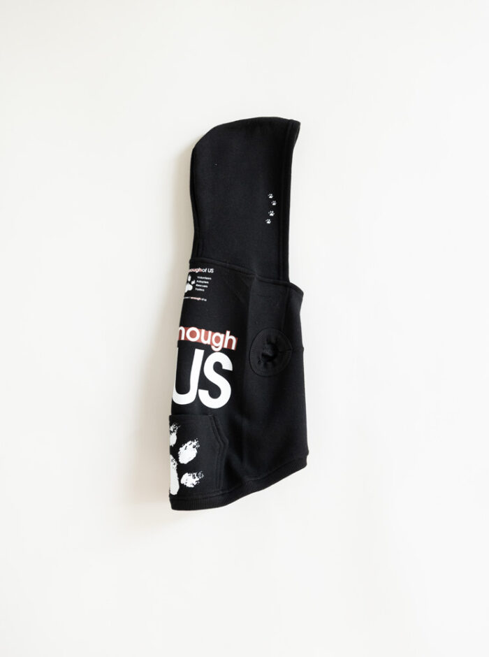 Not Enough of Us – Pet Hoodie (Large 24-45 lbs) - Image 2