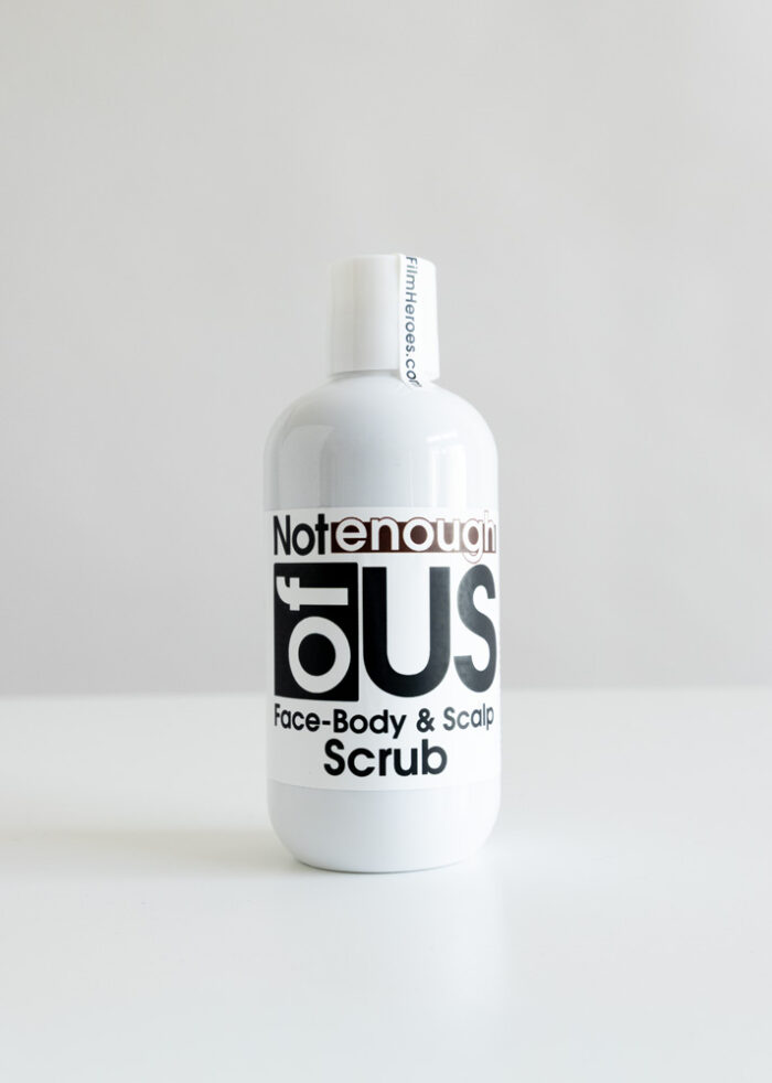 Not Enough of Us Face & Body Scrub — pure, clean, and free of parabens, sulfates, dyes, mineral oils & fragrance. - Image 2