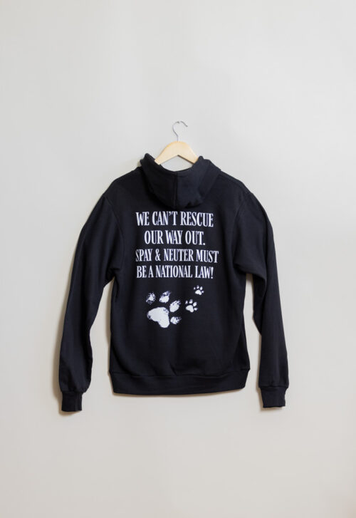 We Can’t Rescue Our Way Out. Spay & Neuter Must Be A National Law! - Unisex Super Soft Sponge Hoodie