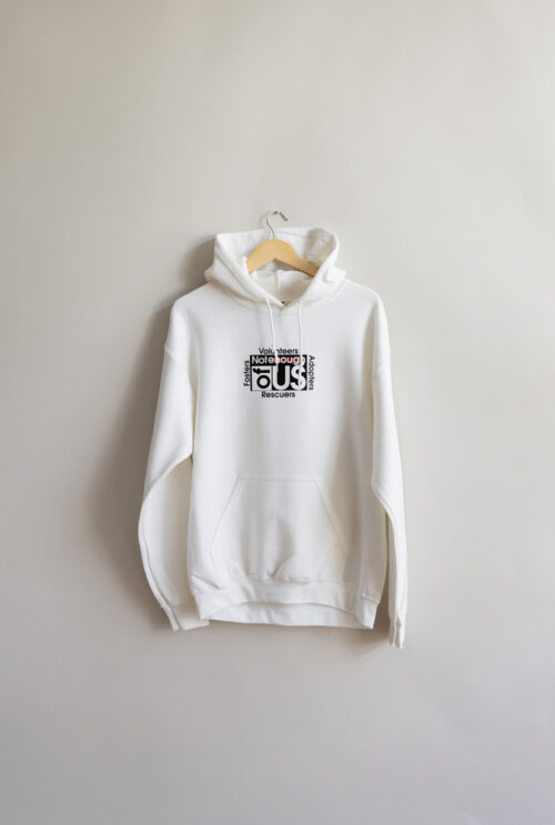 4 in 1 - Not Enough of Us –  8-ounce fabric 60/40 Poly/Cotton 4-1 (White)