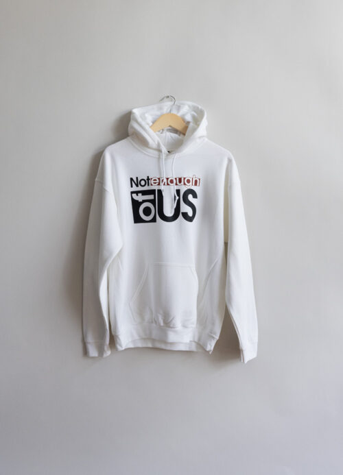 Not Enough Of Us 8-ounce fabric 60/40 Poly/Cotton Standard (White)