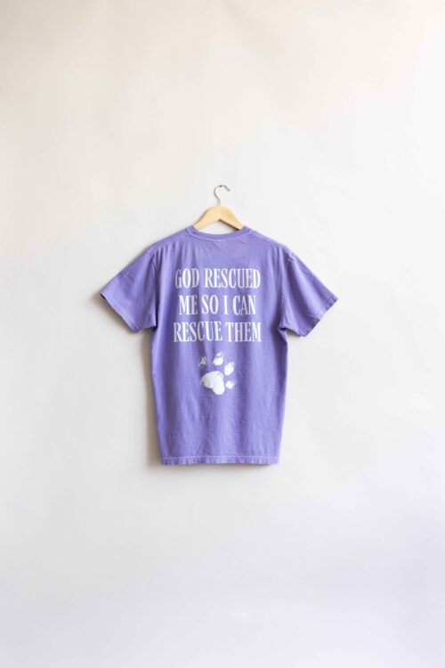 God Rescued Me So I Can Rescue Them - Light Purple
