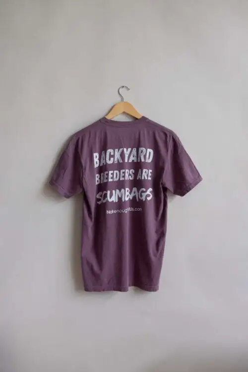 Backyard Breeders are ScumBags Unisex - Color: Berry